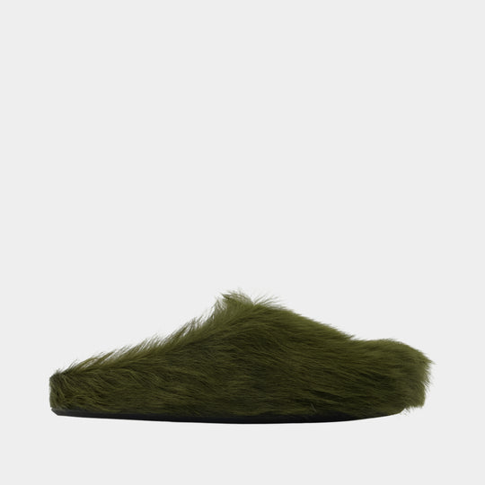 Mules Fussbett - Marni - Cuir - Vert