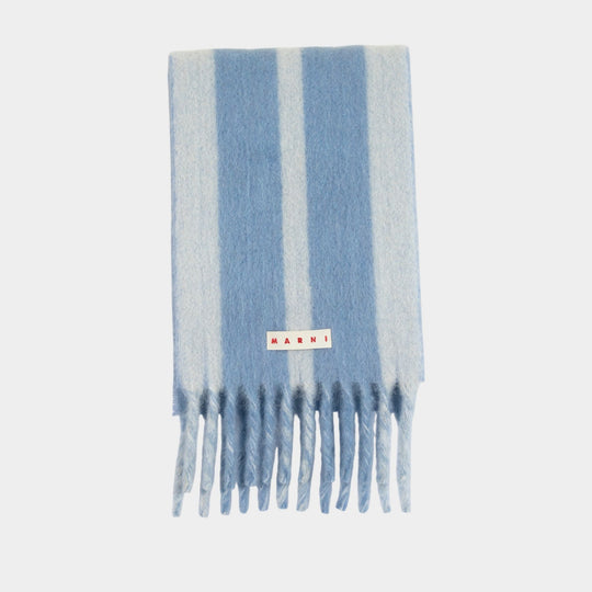 Écharpe - Marni - Laine - Bleu
