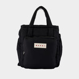 Cabas Puffy - Marni - Synthétique - Noir