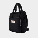 Cabas Puffy - Marni - Synthétique - Noir