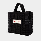 Cabas Small - Marni - Synthétique - Noir