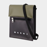 Sac À Bandoulière Tribeca - Marni - Synthétique - Noir