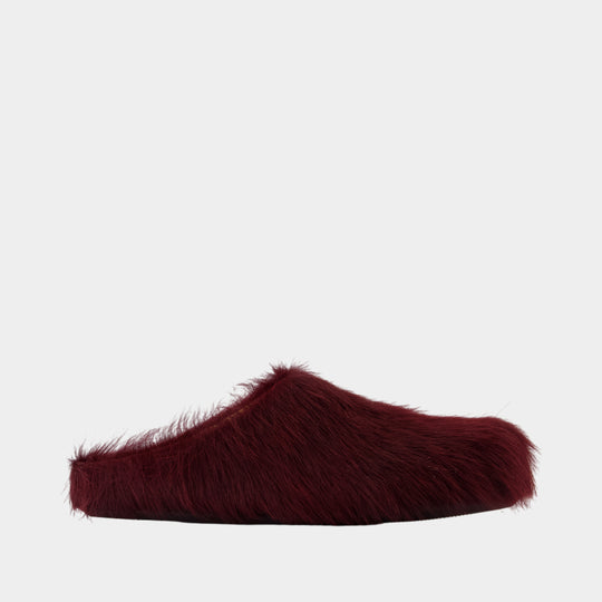 Mules Fussbett - Marni - Cuir - Bordeaux