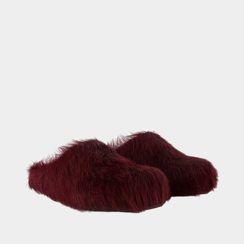 Mules Fussbett - Marni - Cuir - Bordeaux