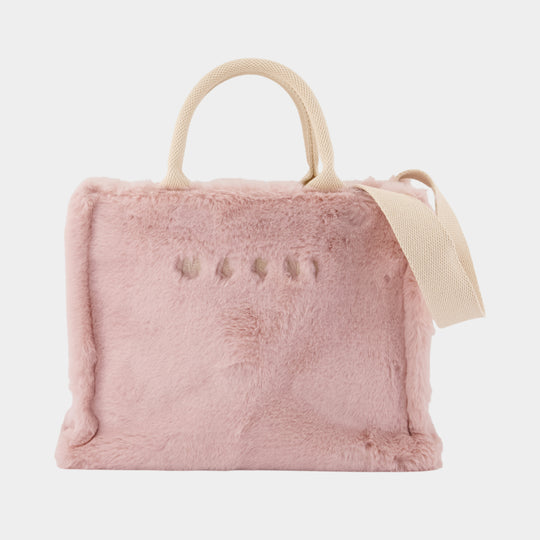 Cabas Small - Marni - Synthétique - Rose