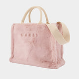 Cabas Small - Marni - Synthétique - Rose