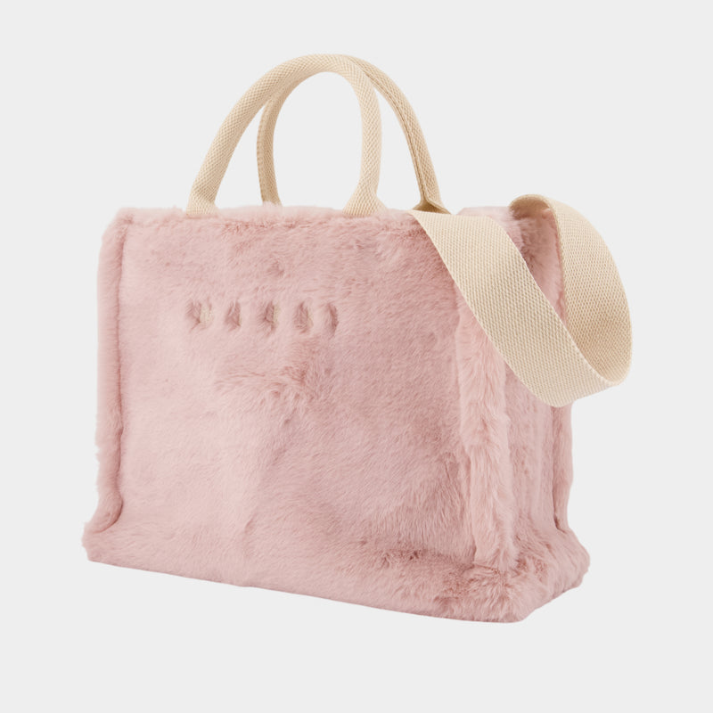 Cabas Small - Marni - Synthétique - Rose