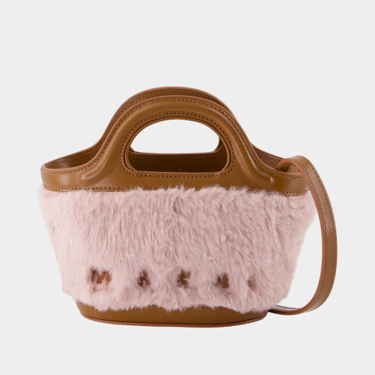 Sac À Main Tropicalia Micro - Marni - Synthétique - Rose