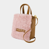 Cabas Museo Soft - Marni - Cuir - Rose