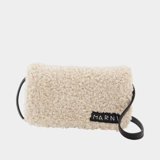 Sac À Bandoulière - Marni - Synthétique - Blanc