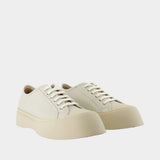 Sneakers - Marni - Cuir - Blanc