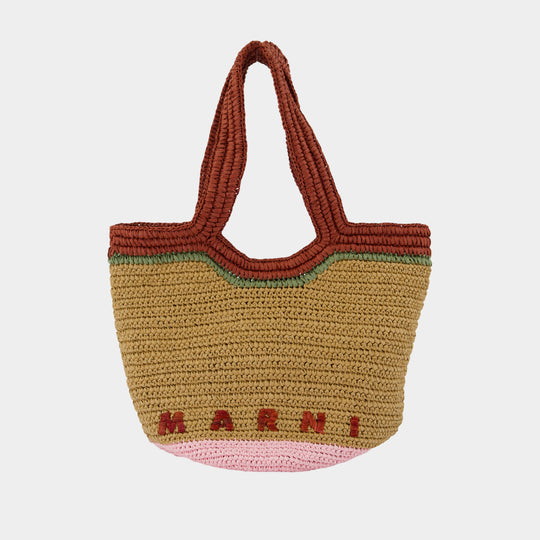 Cabas Small - Marni - Cuir - Multi