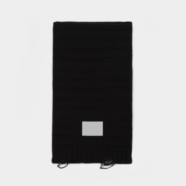 Écharpe - MM6 Maison Margiela - Laine - Noir