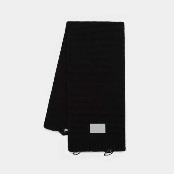 Écharpe - MM6 Maison Margiela - Laine - Noir