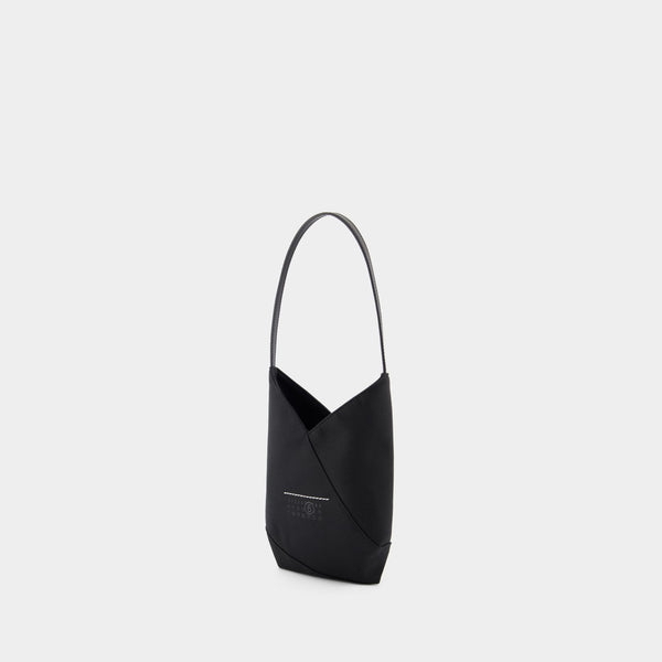 Sac Porté Épaule Japanese Egg - MM6 Maison Margiela - Synthétique - Noir