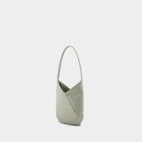 Sac Porté Épaule Japanese Egg - MM6 Maison Margiela - Synthétique - Gris