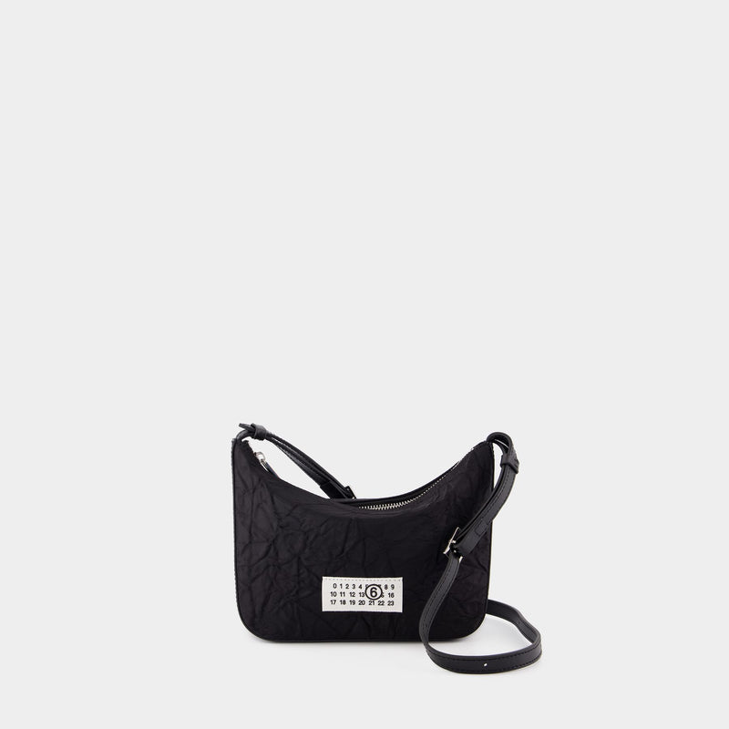 Sac Porté Épaule Numeric - MM6 Maison Margiela - Nylon - Noir