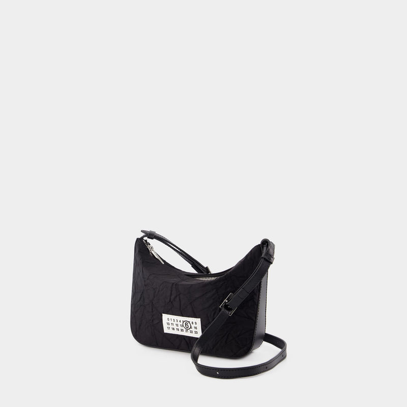 Sac Porté Épaule Numeric - MM6 Maison Margiela - Nylon - Noir