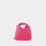 Sac À Bandoulière Japanese - MM6 Maison Margiela - Cuir Synthétique - Rose