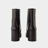 Bottines - MM6 Maison Margiela - Cuir - Noir