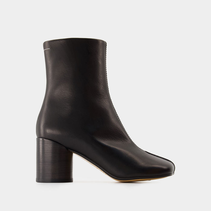 Bottines - MM6 Maison Margiela - Cuir - Noir