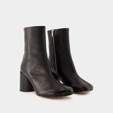 Bottines - MM6 Maison Margiela - Cuir - Noir