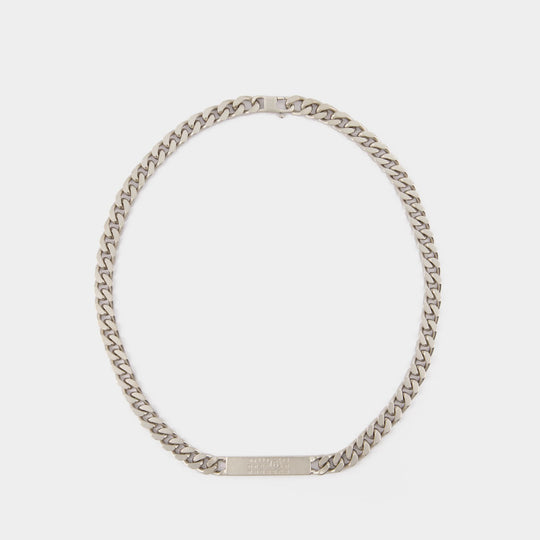 Collier - MM6 Maison Margiela - Métal - Argenté
