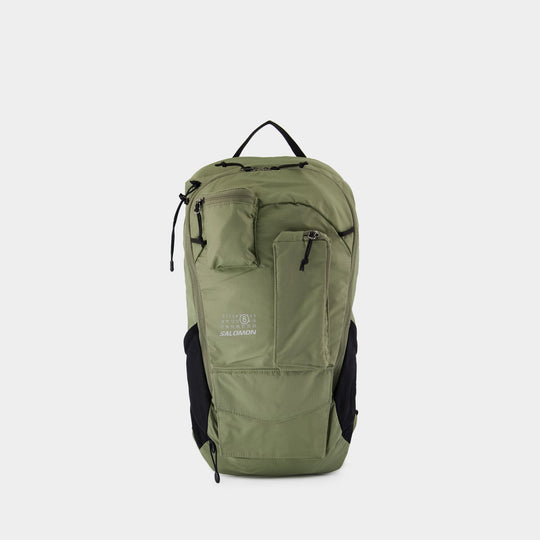 Sac À Dos Trail Blazer - MM6 Maison Margiela - Nylon - Vert