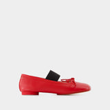 Ballerines Ballet - MM6 Maison Margiela - Cuir - Rouge