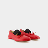 Ballerines Ballet - MM6 Maison Margiela - Cuir - Rouge