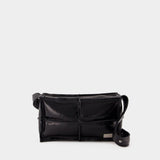 Sac À Main Numeric Top Handle Mini - MM6 Maison Margiela - Cuir - Noir