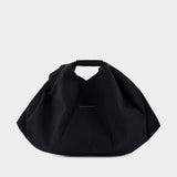 Sac Porté Épaule Japanese - MM6 Maison Margiela - Coton - Noir