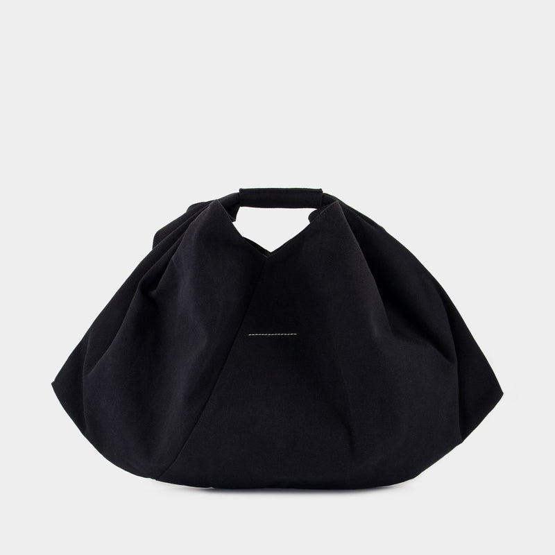 Sac Porté Épaule Japanese - MM6 Maison Margiela - Coton - Noir