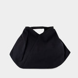 Sac Porté Épaule Japanese - MM6 Maison Margiela - Coton - Noir