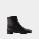 Bottines - MM6 Maison Margiela - Cuir - Noir