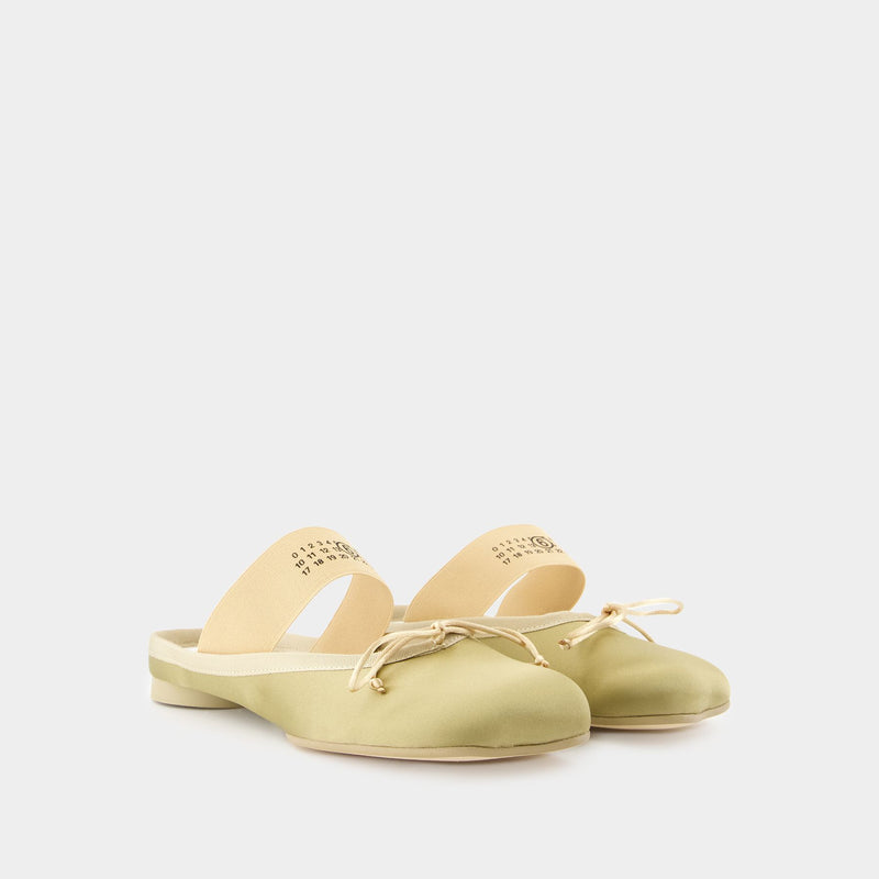 Mules - MM6 Maison Margiela - Synthétique - Jaune