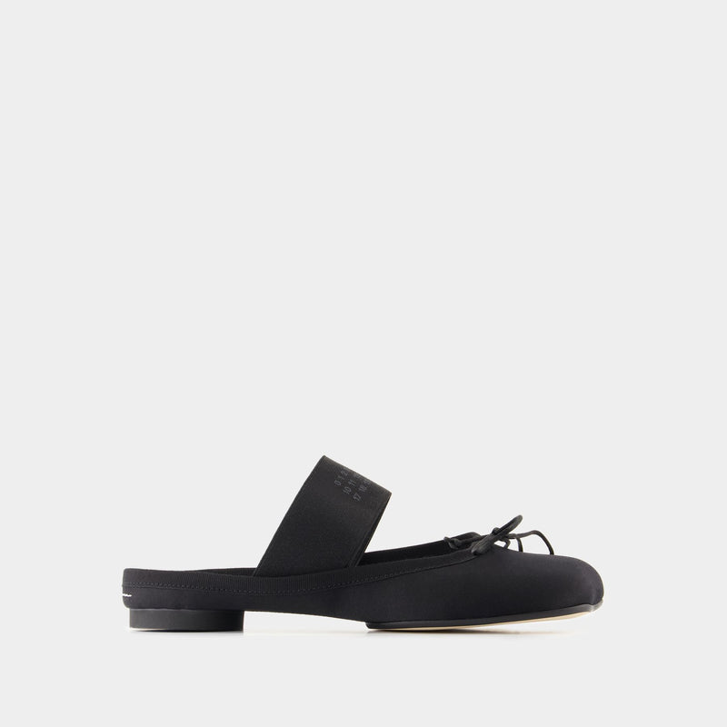 Mules - MM6 Maison Margiela - Synthétique - Noir