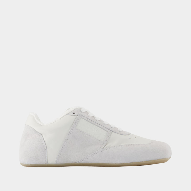 Sneakers - MM6 Maison Margiela - Cuir - Blanc