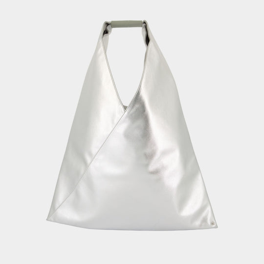 Sac À Main Classique Japanese - MM6 Maison Margiela - Synthétique - Argenté