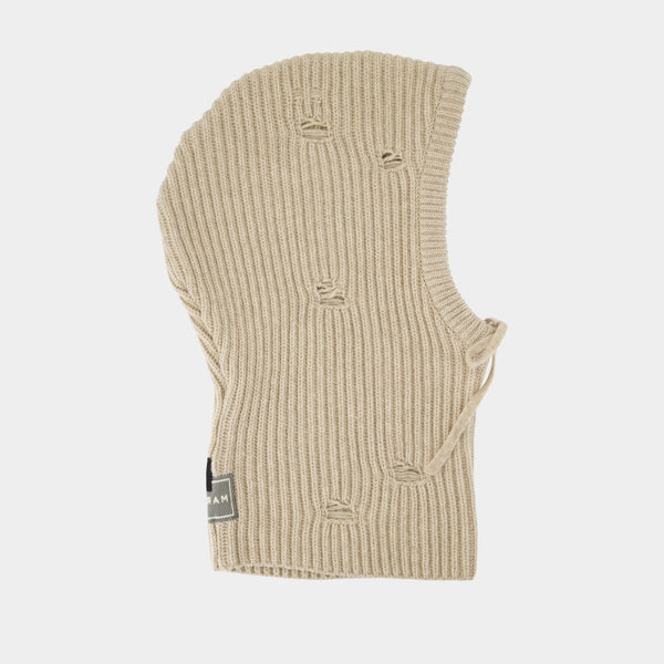Bonnet - MM6 Maison Margiela - Laine - Beige