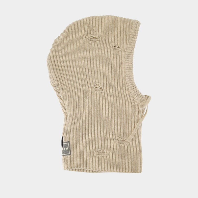 Bonnet - MM6 Maison Margiela - Laine - Beige