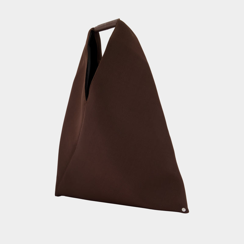 Sac Porté Épaule Classique Japanese - MM6 Maison Margiela - Synthétique - Marron