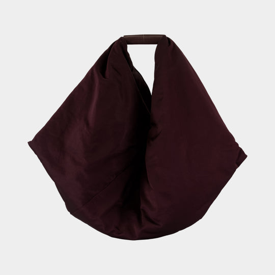 Sac Porté Épaule Japanese Draped - MM6 Maison Margiela - Coton - Marron
