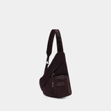 Sac À Bandoulière Japanese Sling - MM6 Maison Margiela - Nylon - Marron