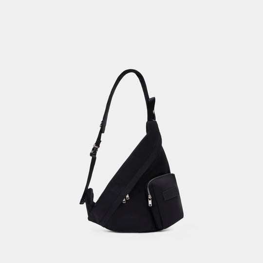 Sac À Bandoulière Japanese Sling - MM6 Maison Margiela - Nylon - Noir