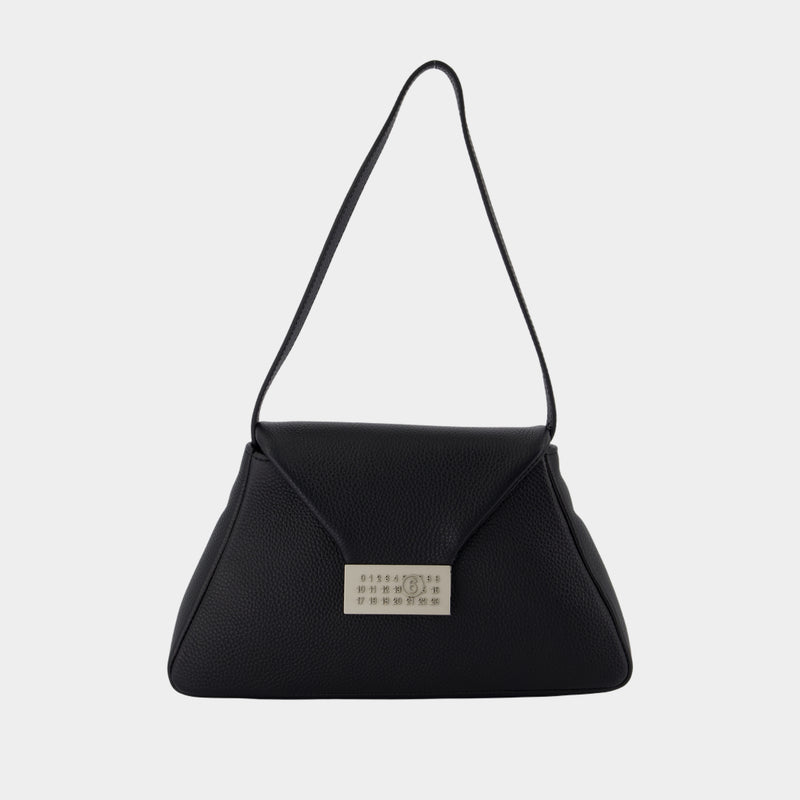 Pochette Numericnew - MM6 Maison Margiela - Cuir - Noir