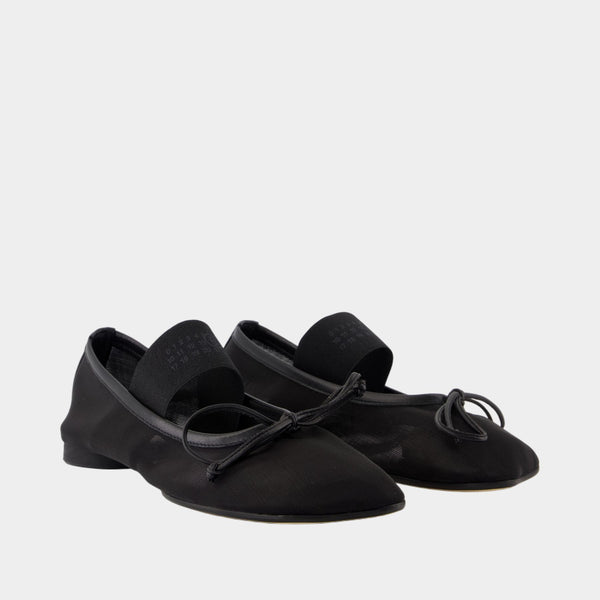 Ballerines - MM6 Maison Margiela - Nylon - Noir