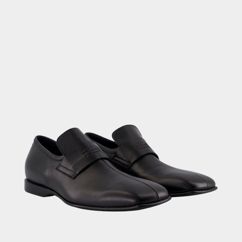 Mocassins - MM6 Maison Margiela - Cuir - Noir