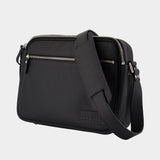 Sac À Bandoulière - MM6 Maison Margiela - Cuir - Noir