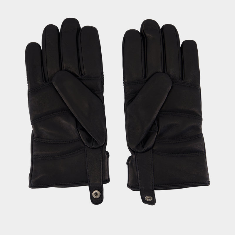Gants - MM6 Maison Margiela - Cuir - Noir